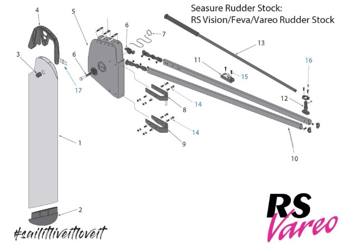 RS Vareo Parts - Foils (Seasure Stock)