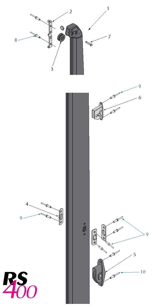 Upper Mast Parts 