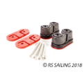 RS Aero SIDE Mainsheet Cleat Kit (pair inc. fixings)