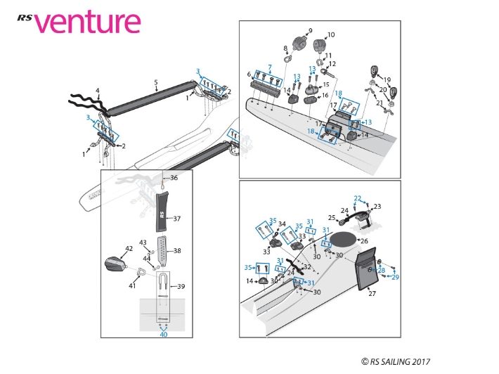 RS Venture SE Hull Parts - Crew Area (2)