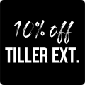 10% Saving on all Tiller Extensions